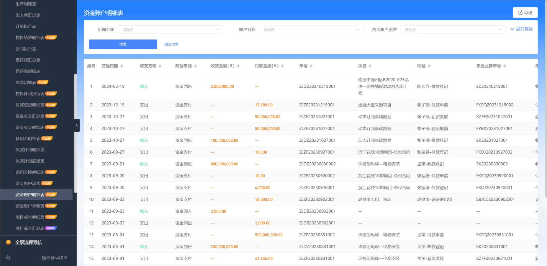 工程項目管理系統(tǒng)