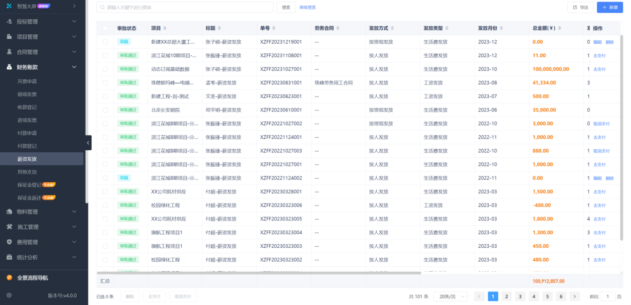 工程項(xiàng)目審批管理系統(tǒng)