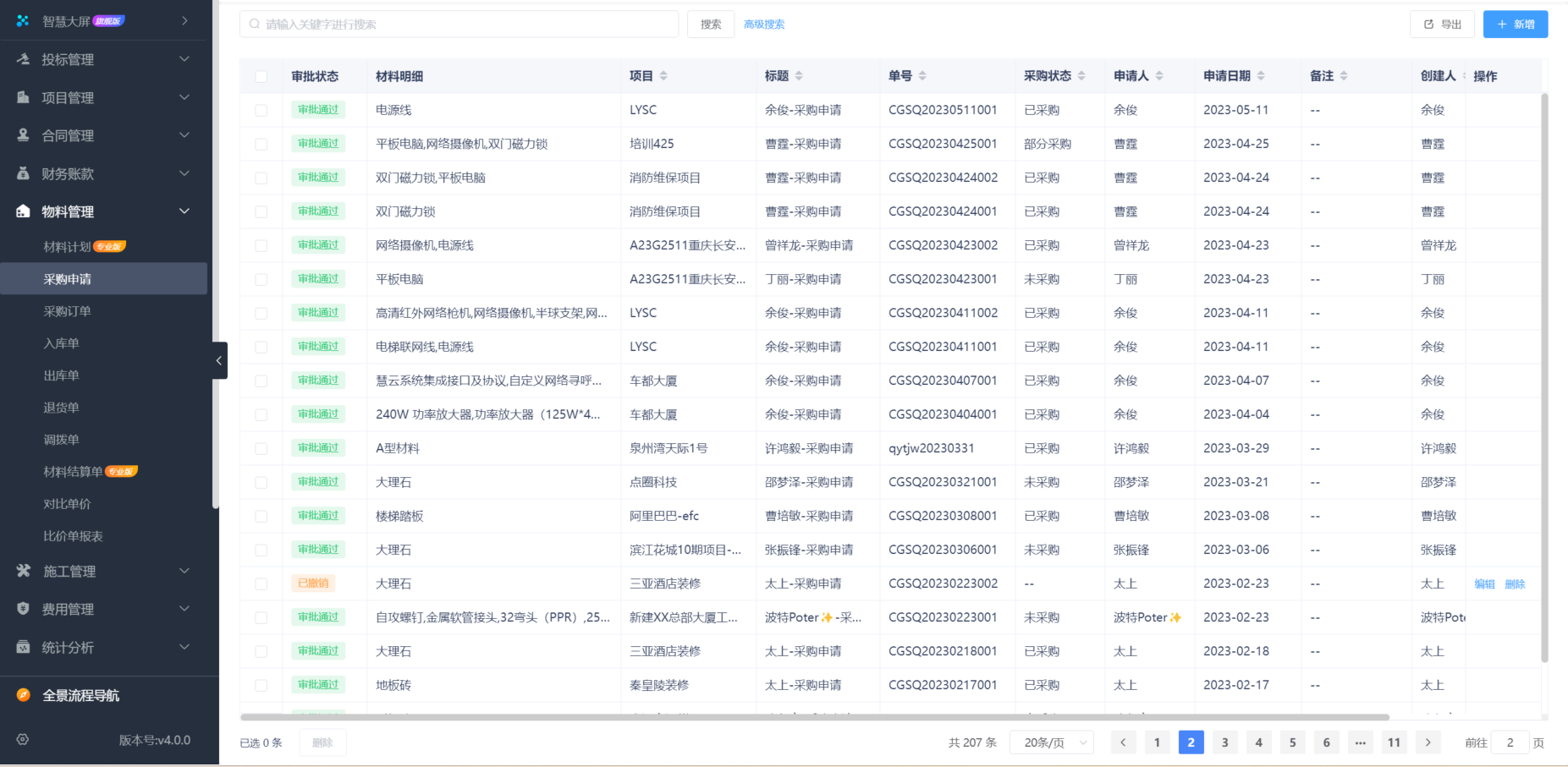 裝飾工程項(xiàng)目現(xiàn)場管理軟件