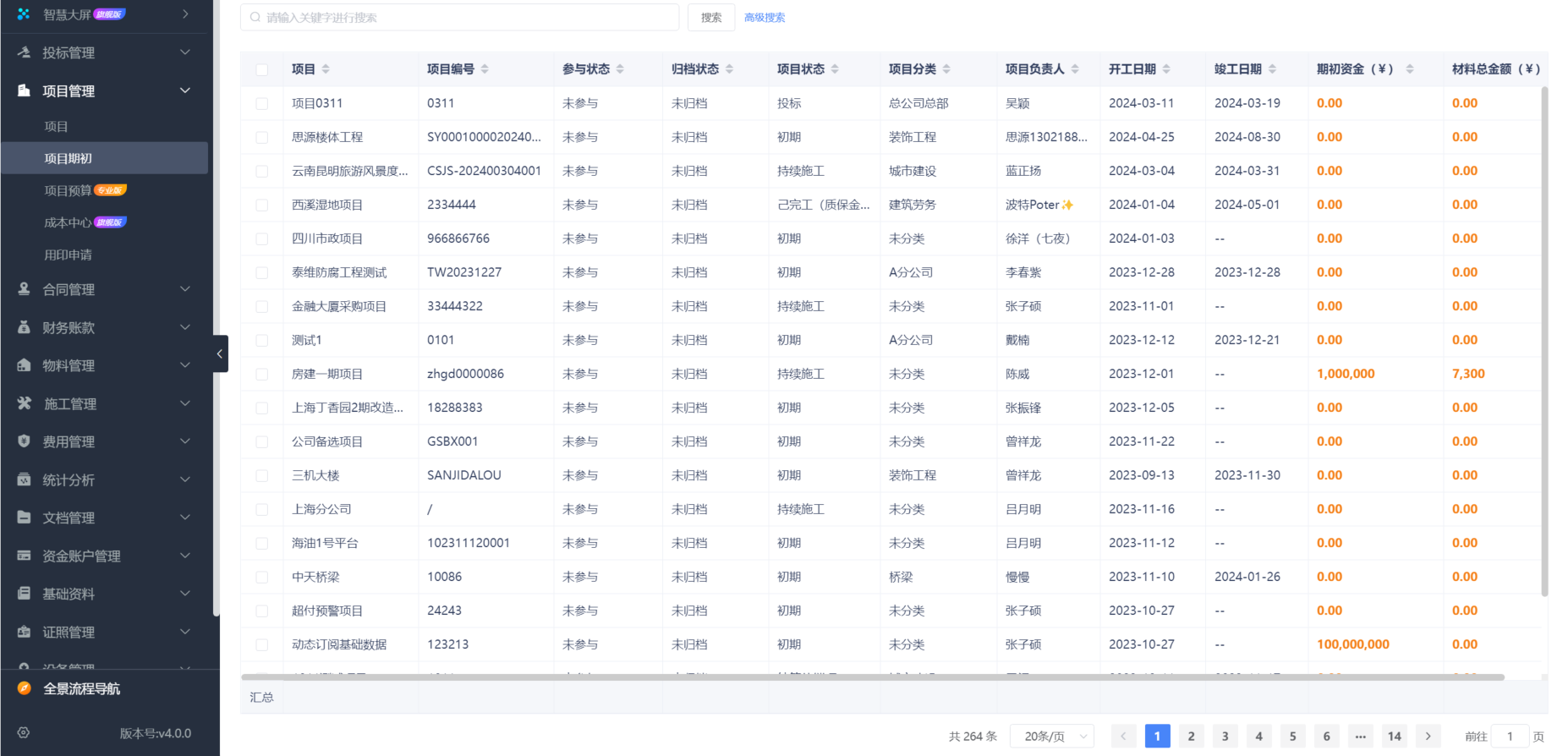 工程成本管理軟件